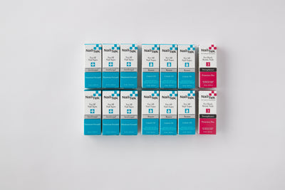 Medical Nail Tek - 14 Solutions - Antifungal Formulation, Renewal Cuticle Oil, Intensive Therapy - Hard Nails